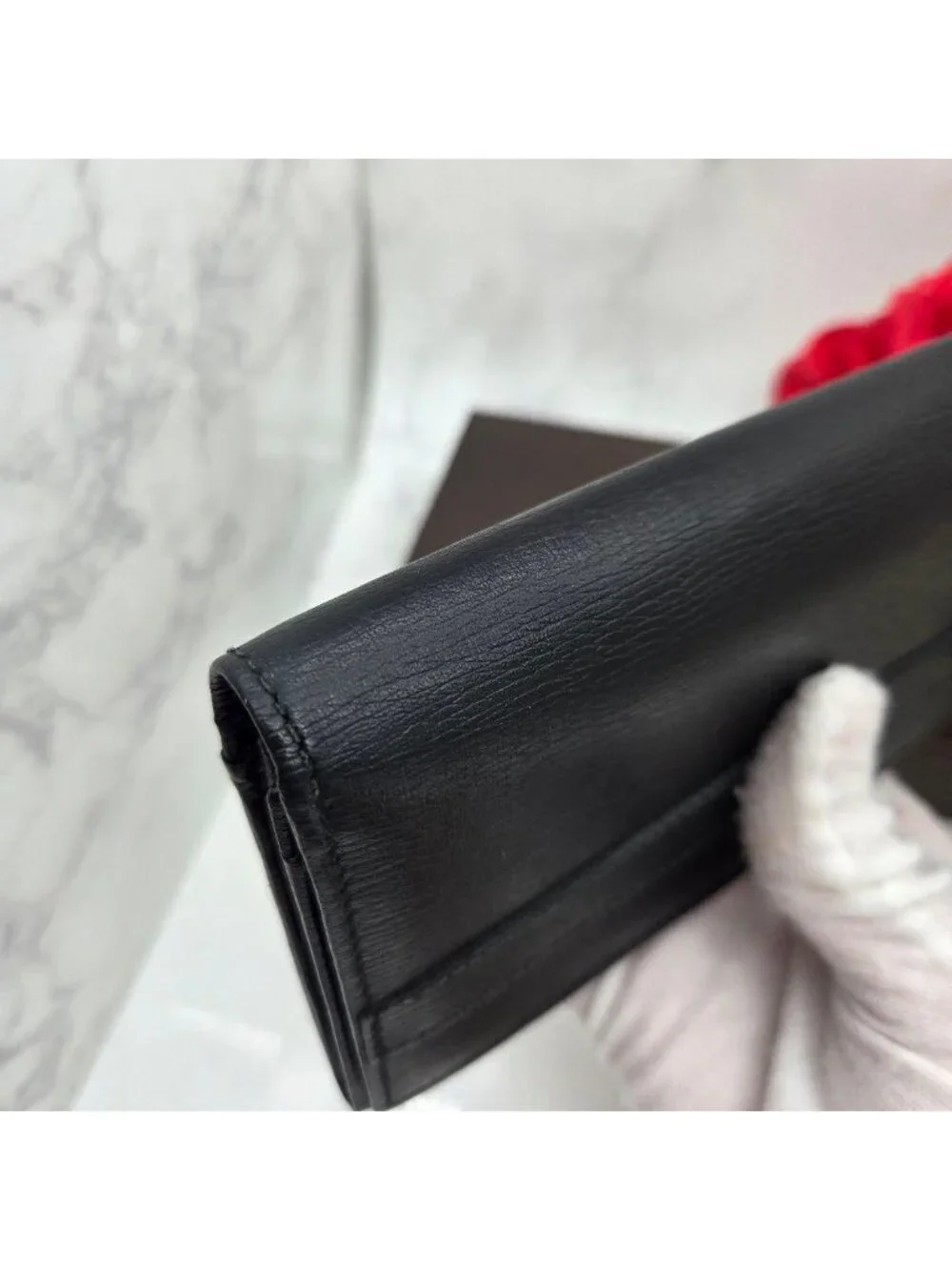 Gucci Wallet Belt Black
